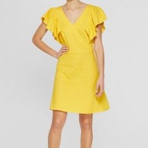 Canary Yellow Skater Dress - A New Day